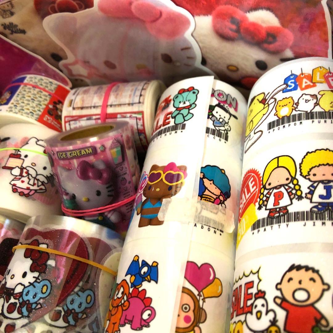 アメキャラ　ロールシールセット【中古】ホロメモ