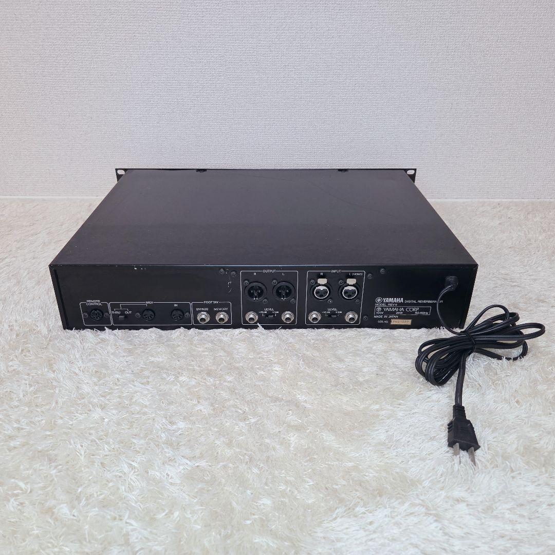 希少品✨YAMAHA REV5 デジタルリバーブ ヤマハ リモコン付き 通電◎
