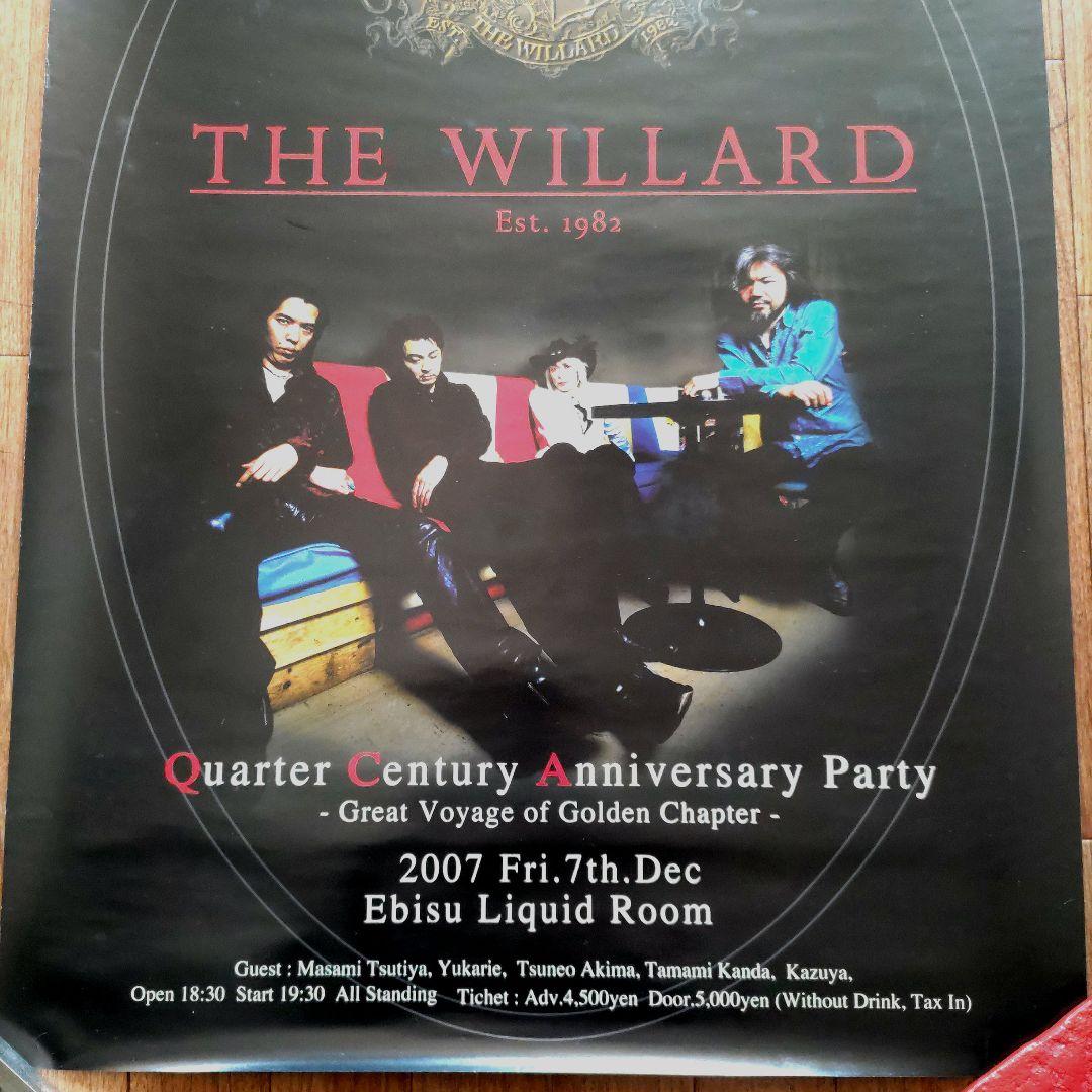 THE WILLARD 25周年記念ポスター