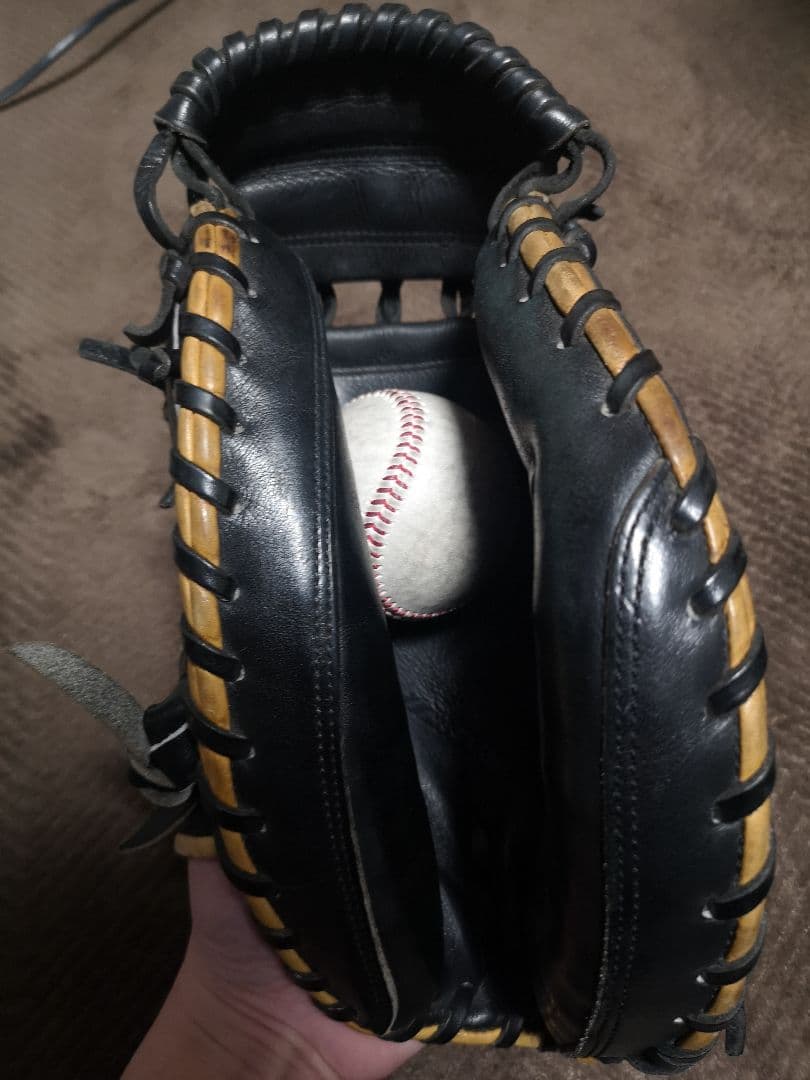 【プロフィール必読】ミズノプロ プロ実使用 キャッチャーミット