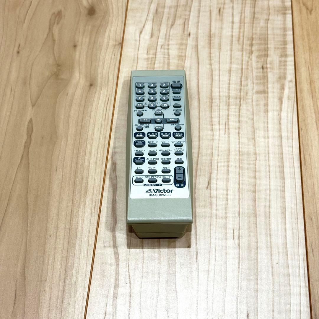 Victor UX-W5 動作確認済 ミュージックコンポ プレーヤー
