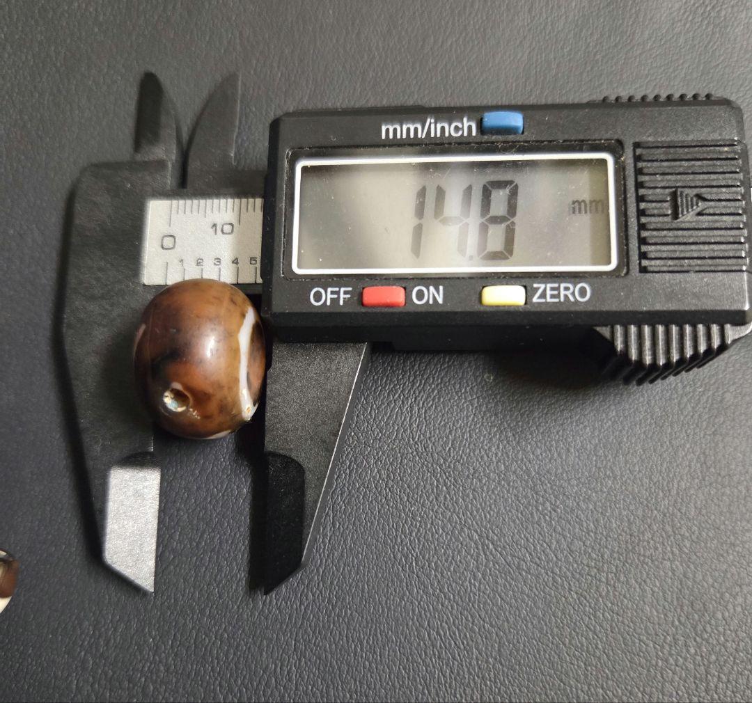 970　天珠　卍一眼天珠　羊眼　板眼　一線　dzibeads！