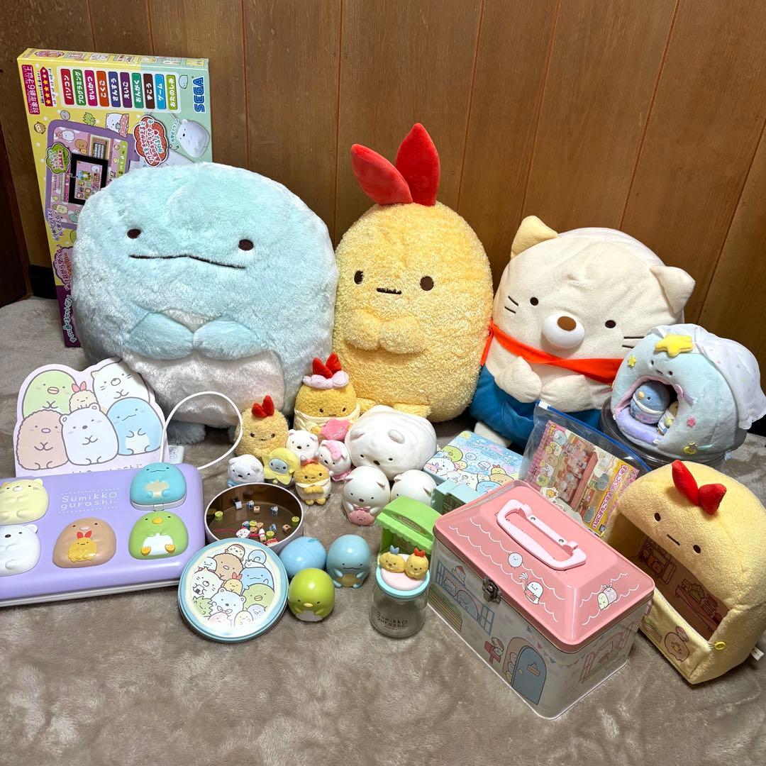 【美品】すみっコぐらしぬいぐるみおもちゃまとめ売り すみっコぐらしパソコンプラス
