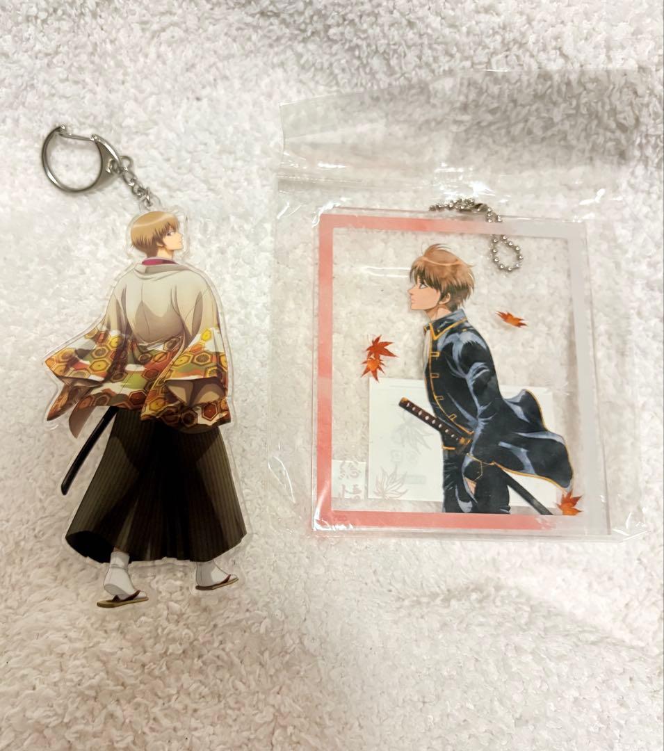 銀魂 THE FINAL アクリルキーホルダー　秋の歩み・水彩風ver.沖田総悟