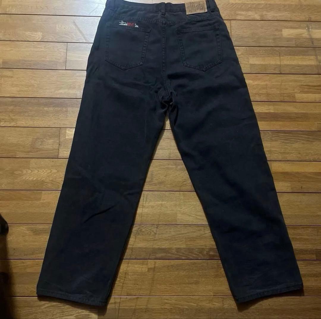 パンツ STUSSY BIG OL' JEAN WASHED CANVAS 30