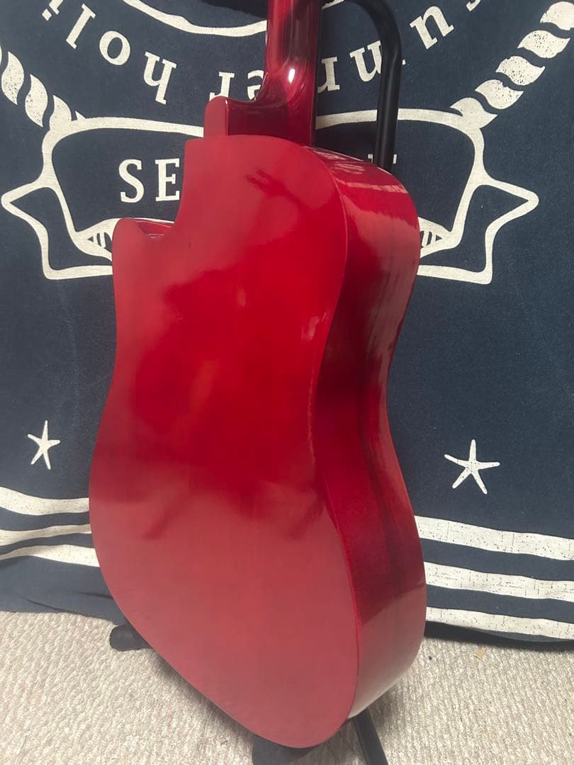 今月末迄‼️特価セール　未使用‼️カラフル　レアcolor コンパクトギター❣️