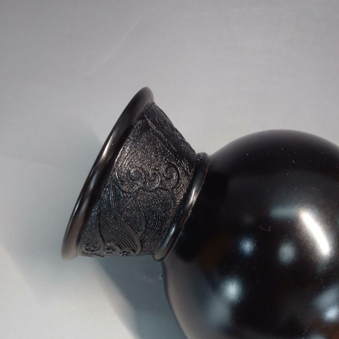 宗辰　胡銅　大名物写　鶴一声　花入