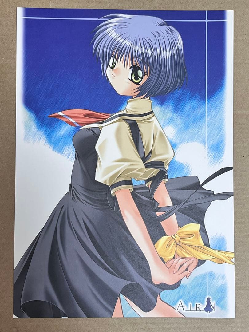 key AIR 当時物 複製原画 イラスト ビジュアル 6枚セット