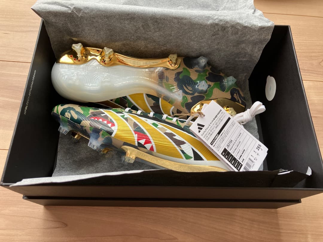 BAPE × adidas プレデターエリートFG 26.5
