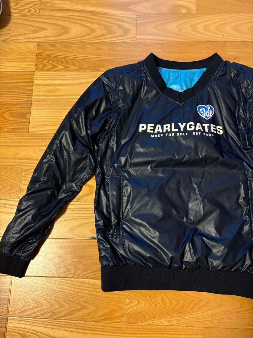 PEARLY GATES ネイビー ブルゾン　ジャケット リバーシブル