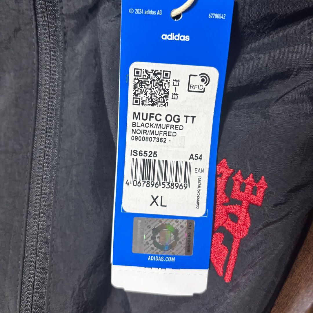 【正規品】 adidas マンチェスターユナイテッド 2XL ナイロンジャケット