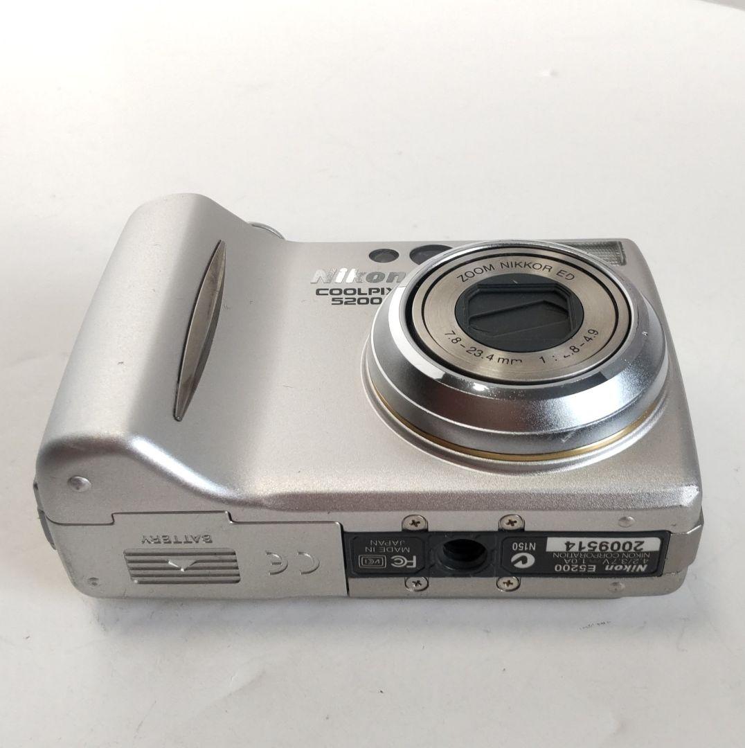 動作確認済み ニコン COOLPIX 5200 オールドコンデジ デジカメ