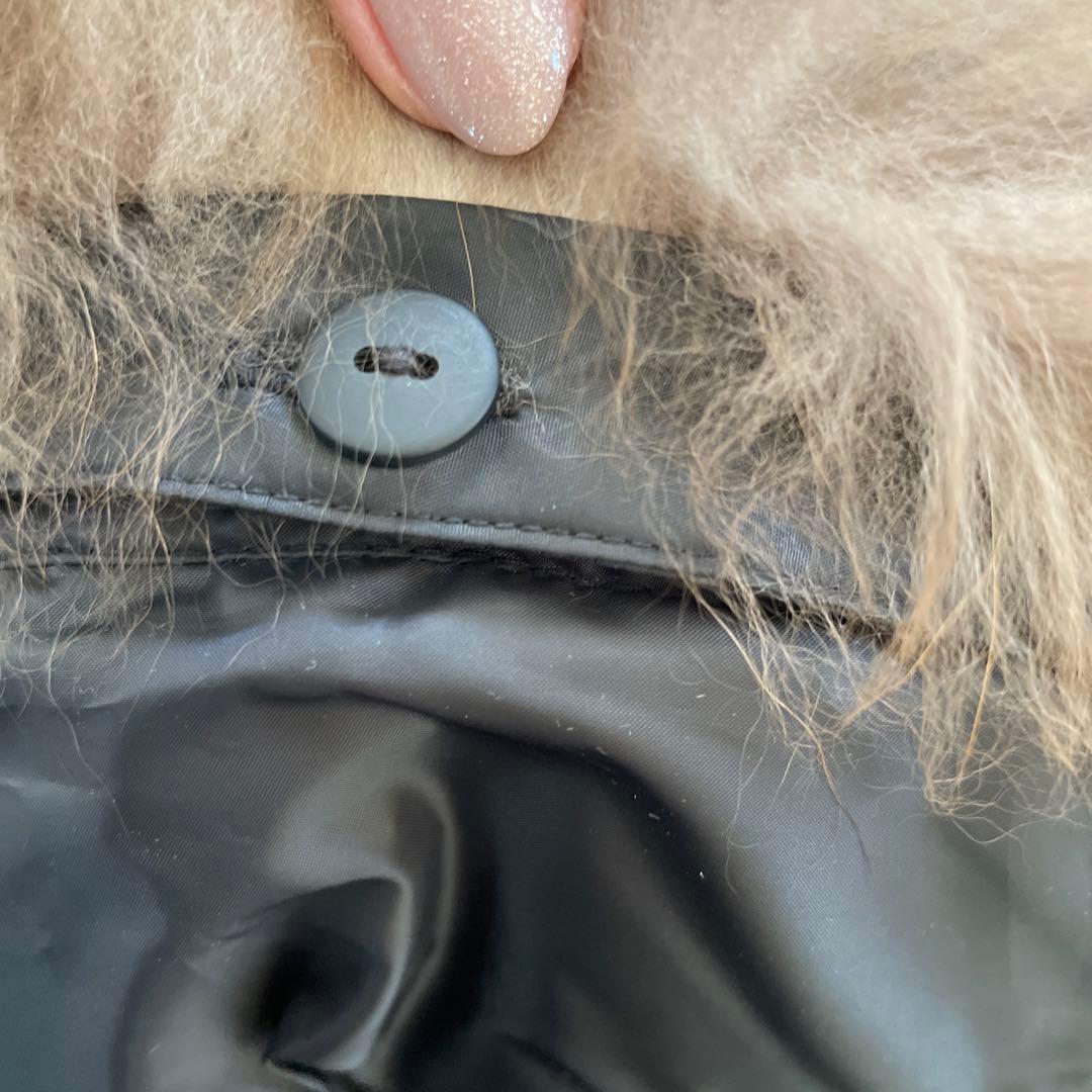 MU sports ファーダウン ウエサコ フードファー腕部分取外し可能 ゴルフ