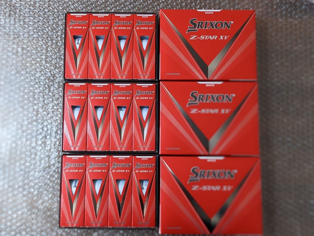 新品　Z-STAR XV ホワイト 2023モデル 日本版 3ダース