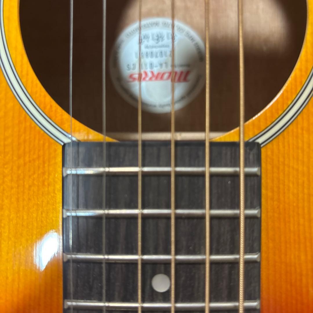 Morris ミニギター LA-011 （ソフトケース・付属品付き）