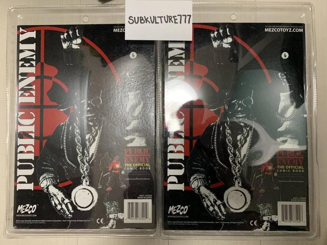 PUBLIC ENEMY アクションフィギュア 2体セット