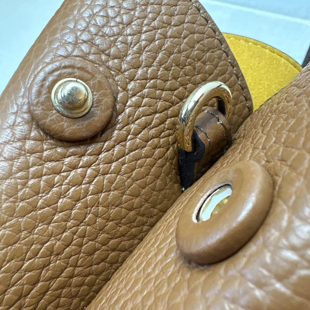 【極美品✨】フルラ プリムラ ホーボー ハンドバッグ 現行アーチロゴ Sサイズ