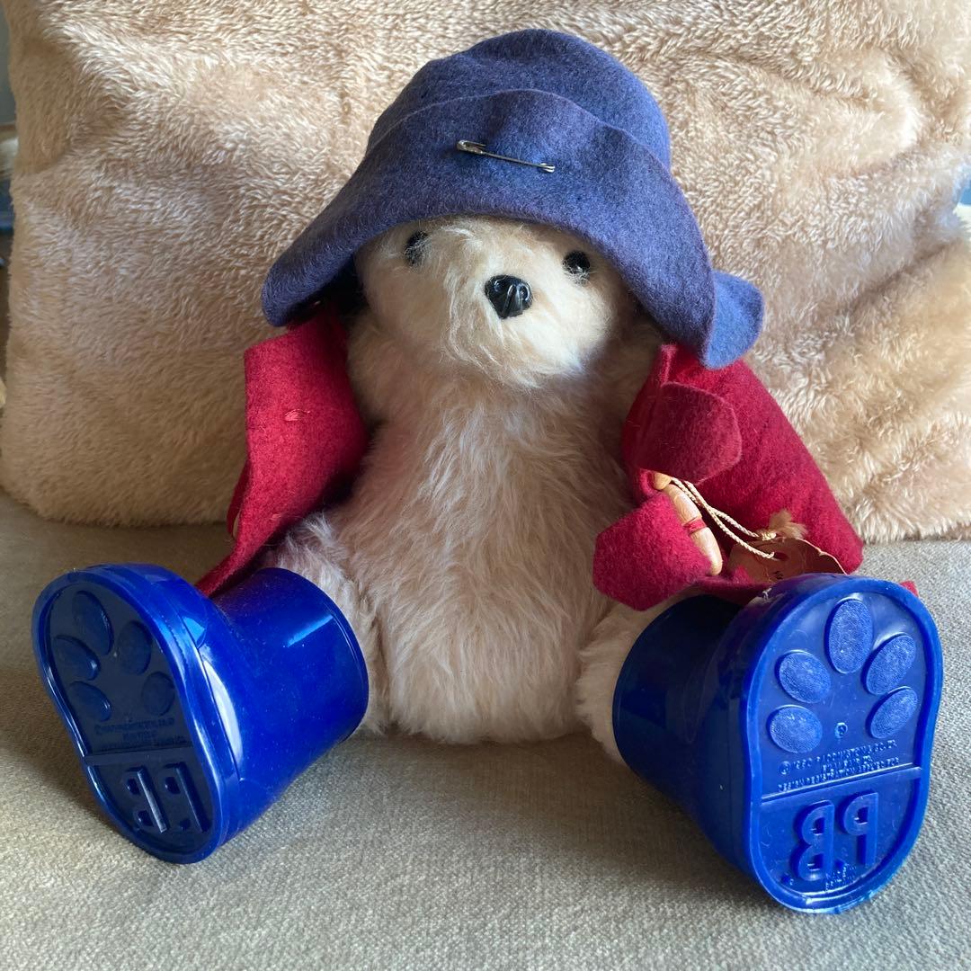 パディントンベア 40年物 ヴィンテージ タグ付き 英国製 フルセット