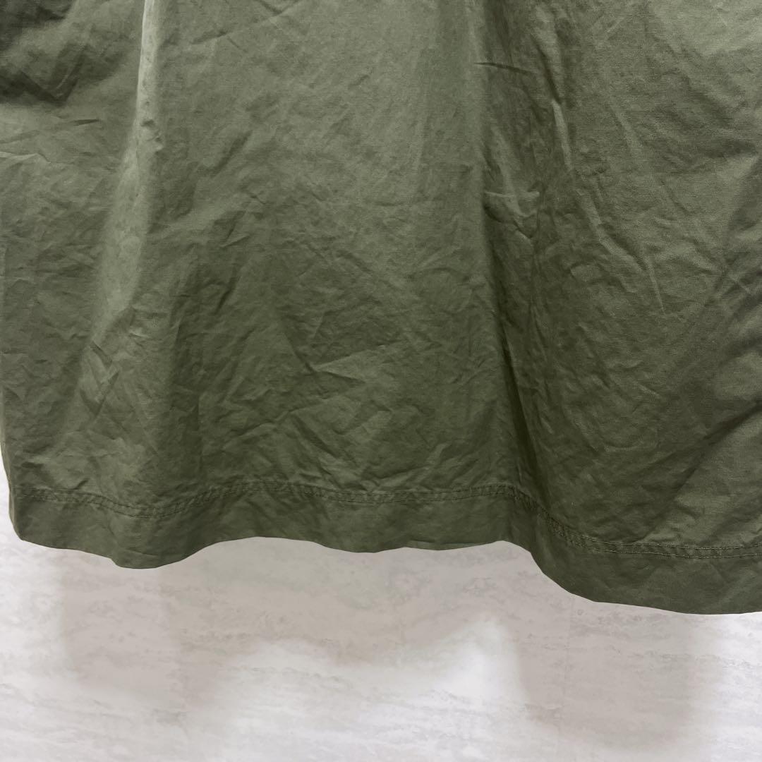 『MHL.』フーディーコート/インナーダウン取外し/ユニセックス/オリーブ/Ⅱ