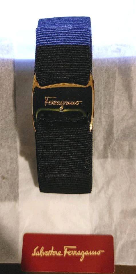 【サルバトーレ フェラガモ 】バレッタ 未使用品