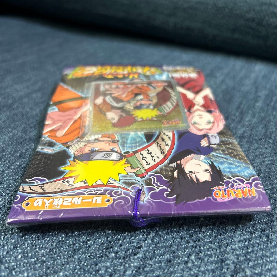 第1弾から第4弾までのNARUTOシール烈伝4束セット　フルコンプシリーズレトロ