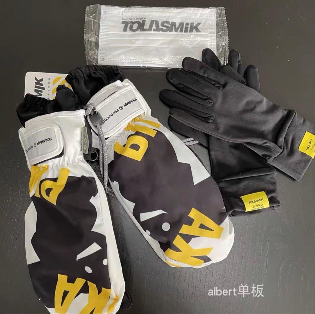 TOLASMIK スキー・スノーボード　グローブ　セット　M
