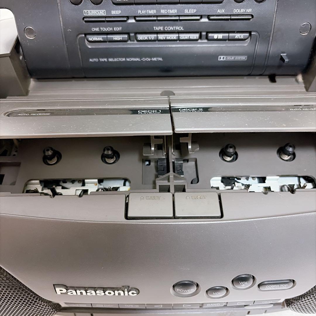 Panasonic コブラトップ CDラジカセ RX-DT909