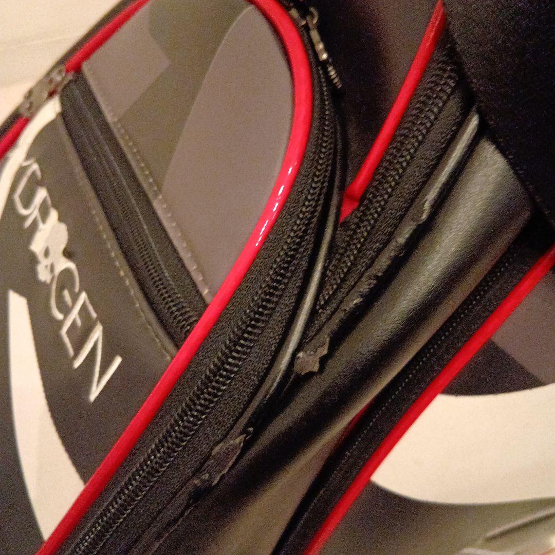 ハイドロゲン　キャディーバッグ、ヘッドカバー4個付き