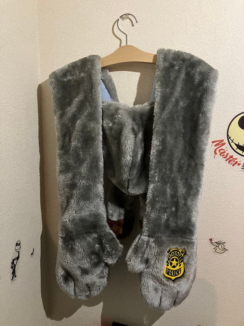 ズートピア　ジュディ　マフラーキャップ
