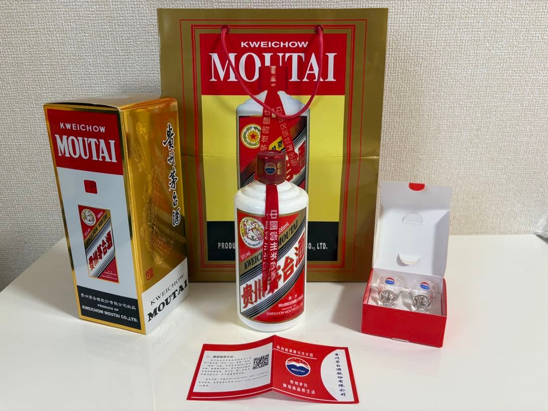 Kweichow Moutai 300ml 53% 2025年製