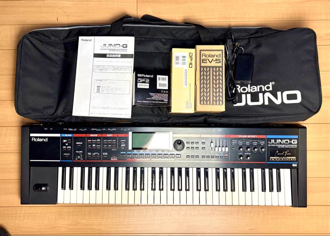 Roland JUNO-G 追加サウンド付 付属品有