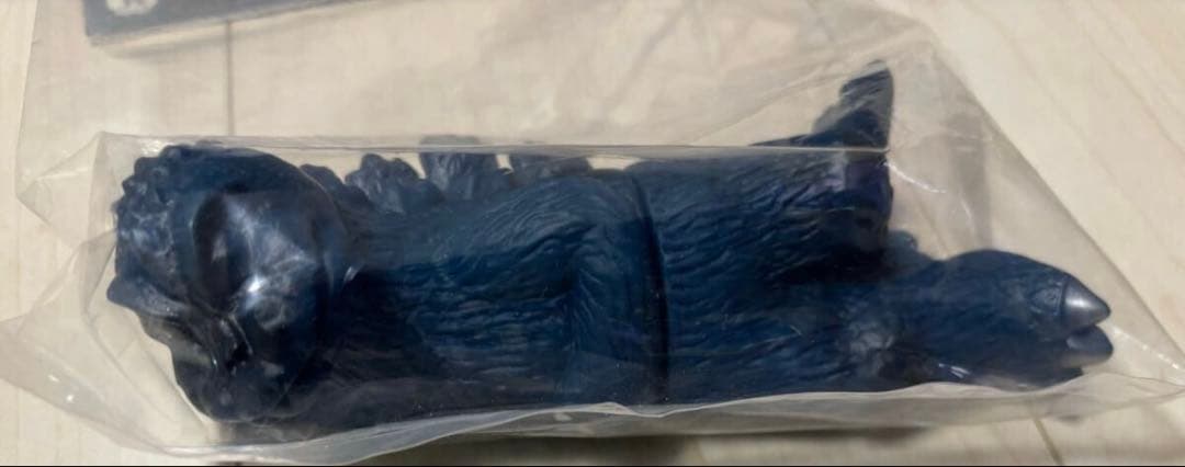 メディコムトイ ソフビライフ おひるねゴジラ ゴジラブルー 新品未開封