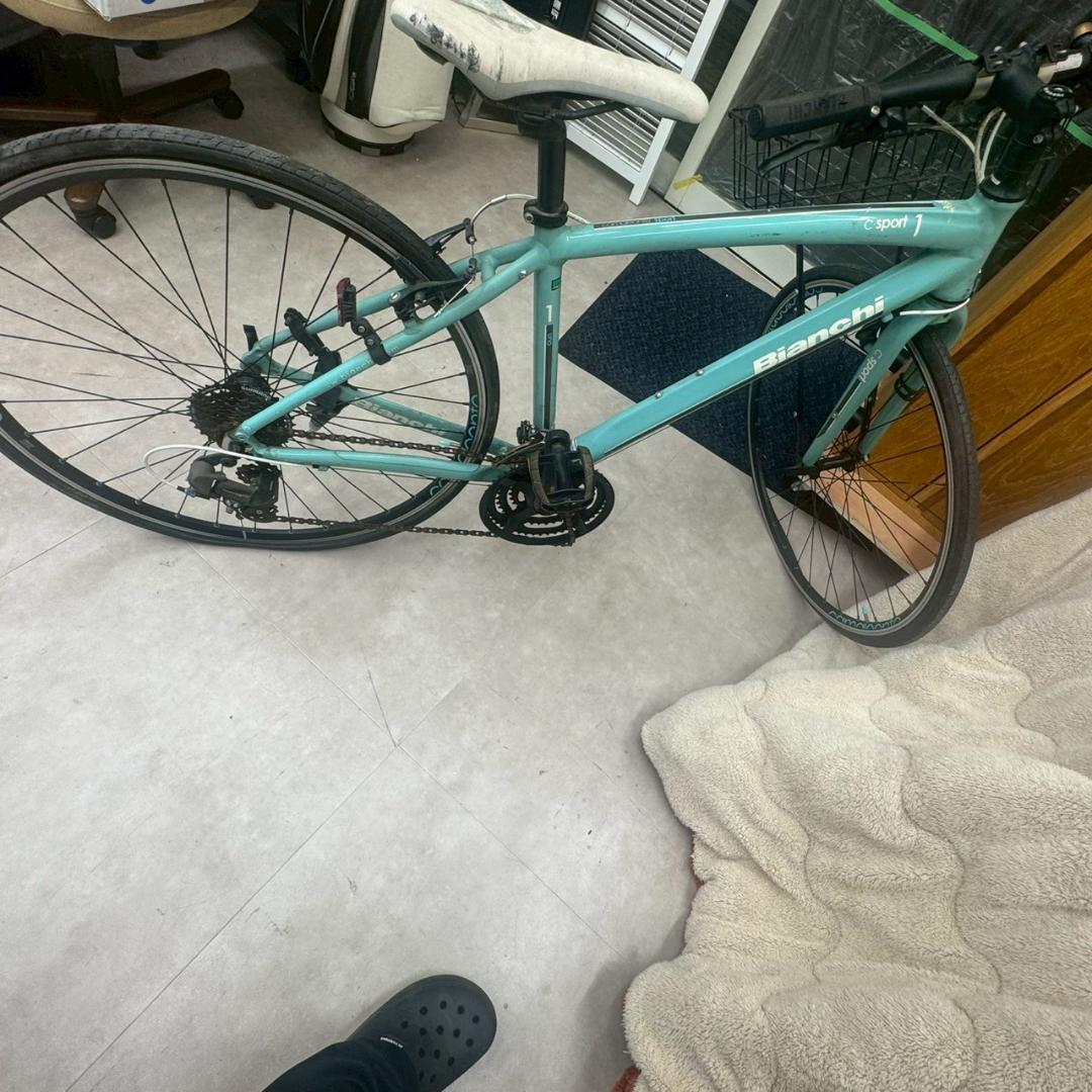 n*e様 Bianchi クロスバイク C SPORT 1 ジャンク to01