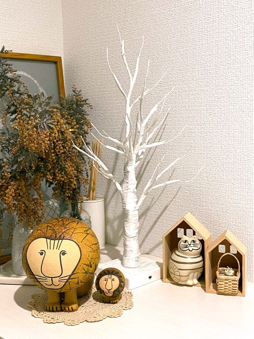 リサラーソン ライオン ミディアム&ライオンミニ&ミアセット