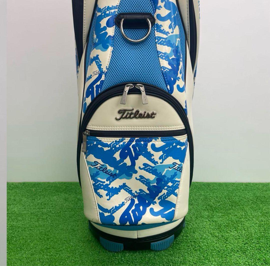 タイトリスト　titleist キャディーバック　９インチ　白