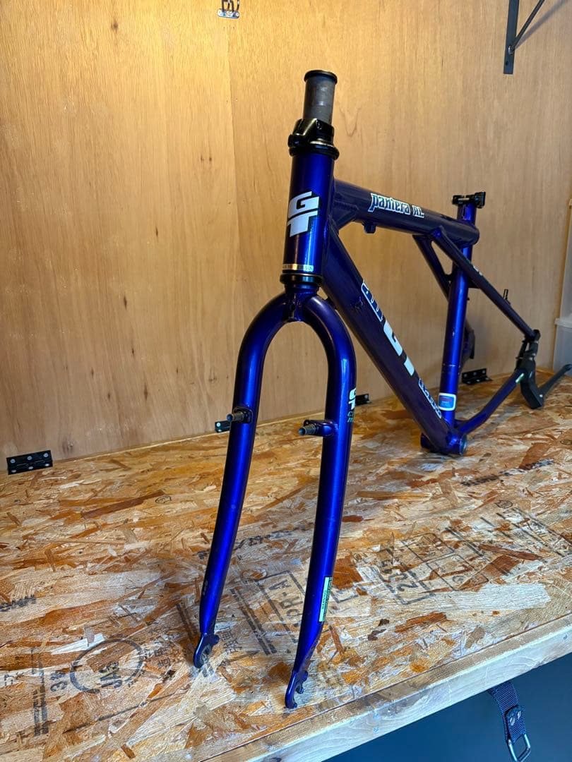 zakisan　GT 90年代　フレーム　リジット　old mtb