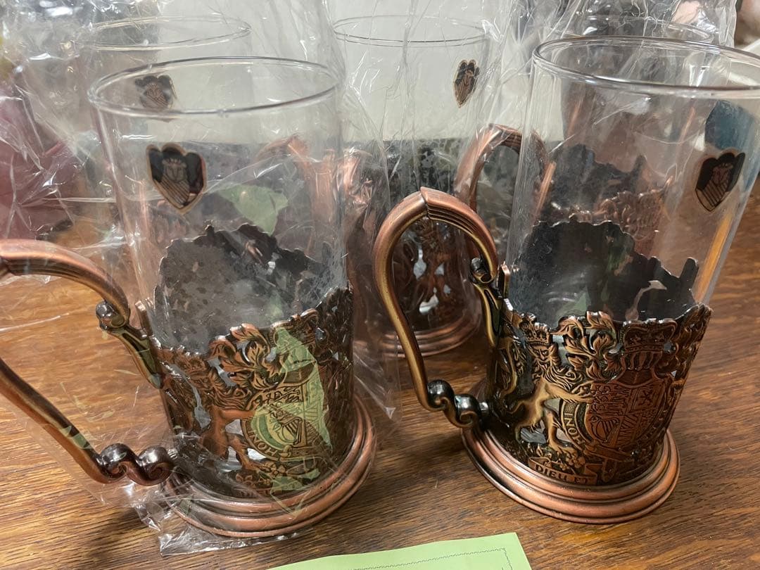 レトロコップ　ブリタニアシリーズ　銅　SPACE ROMANE  ビアージョッキ