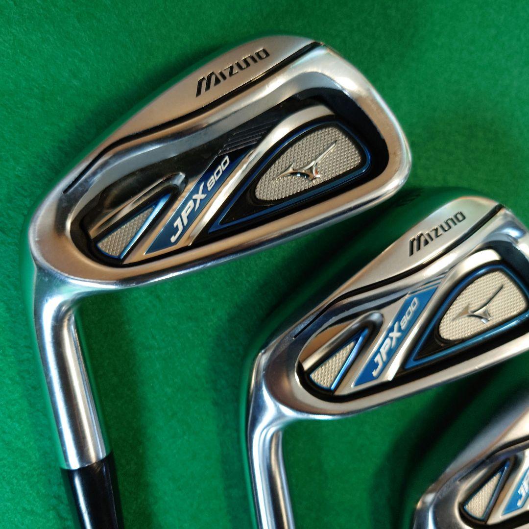 (レフティ) ミズノJPX800 アイアンセット 7本 FLEX R