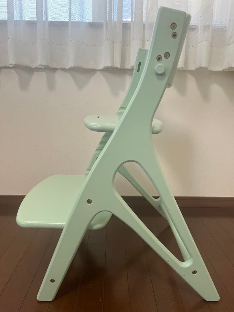 LOT:1885番号大和屋 アップルチェア ベビーチェア テーブルハーブグリーン