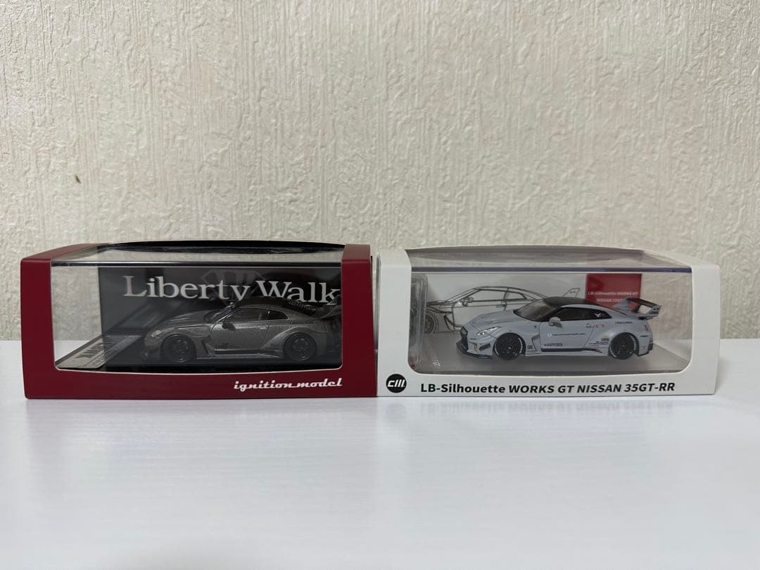 ミニカー Liberty Walk 35GT-RR