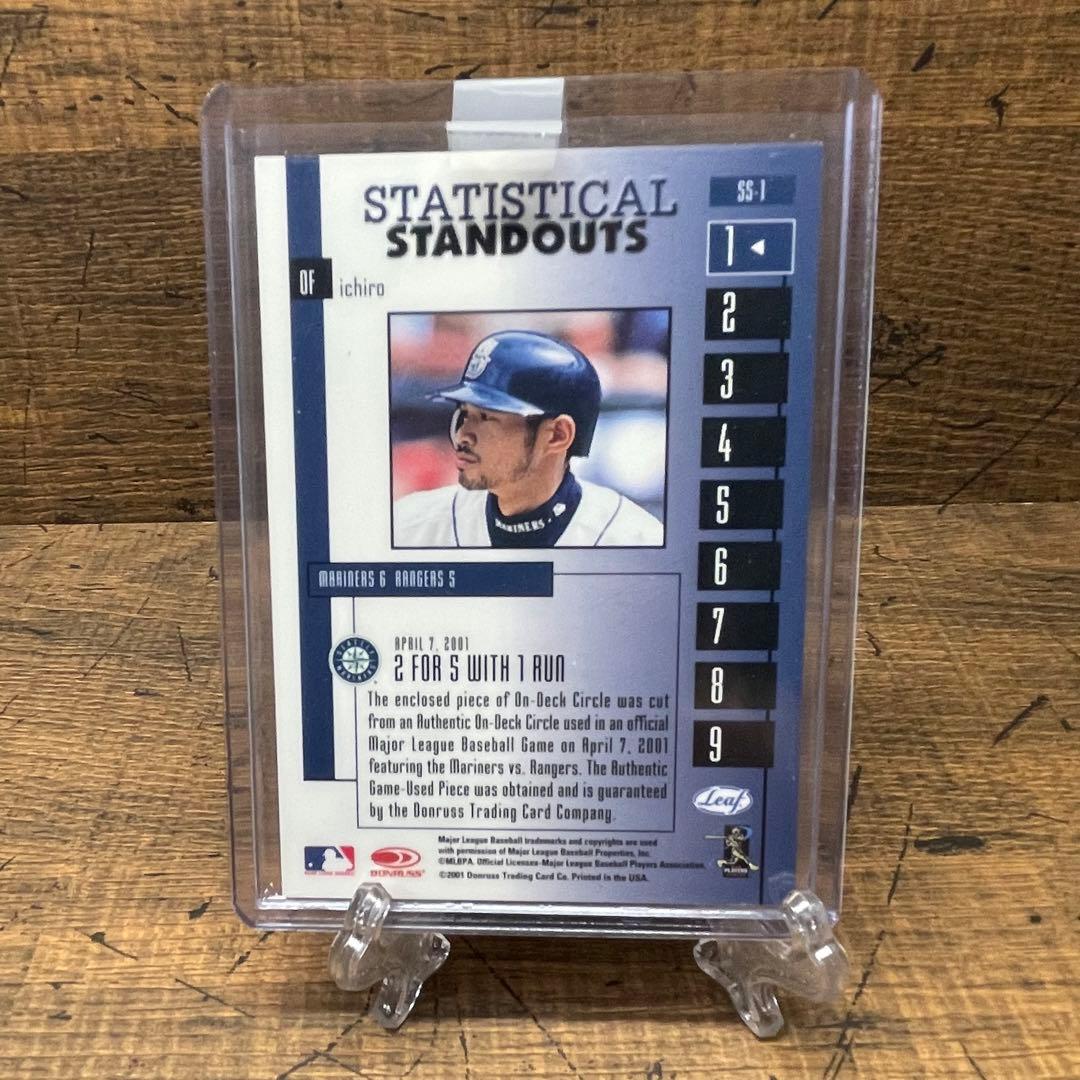 激レア 3色 2001 イチロー カラーデックサークル ルーキーカード