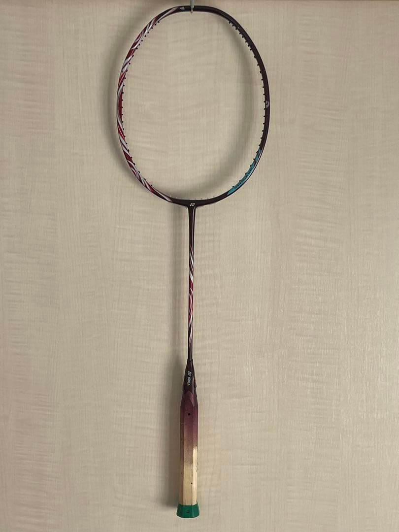 YONEX アストロックス100zz 3u5クレナイ超希少‼️バドラケ(ヒビあり)