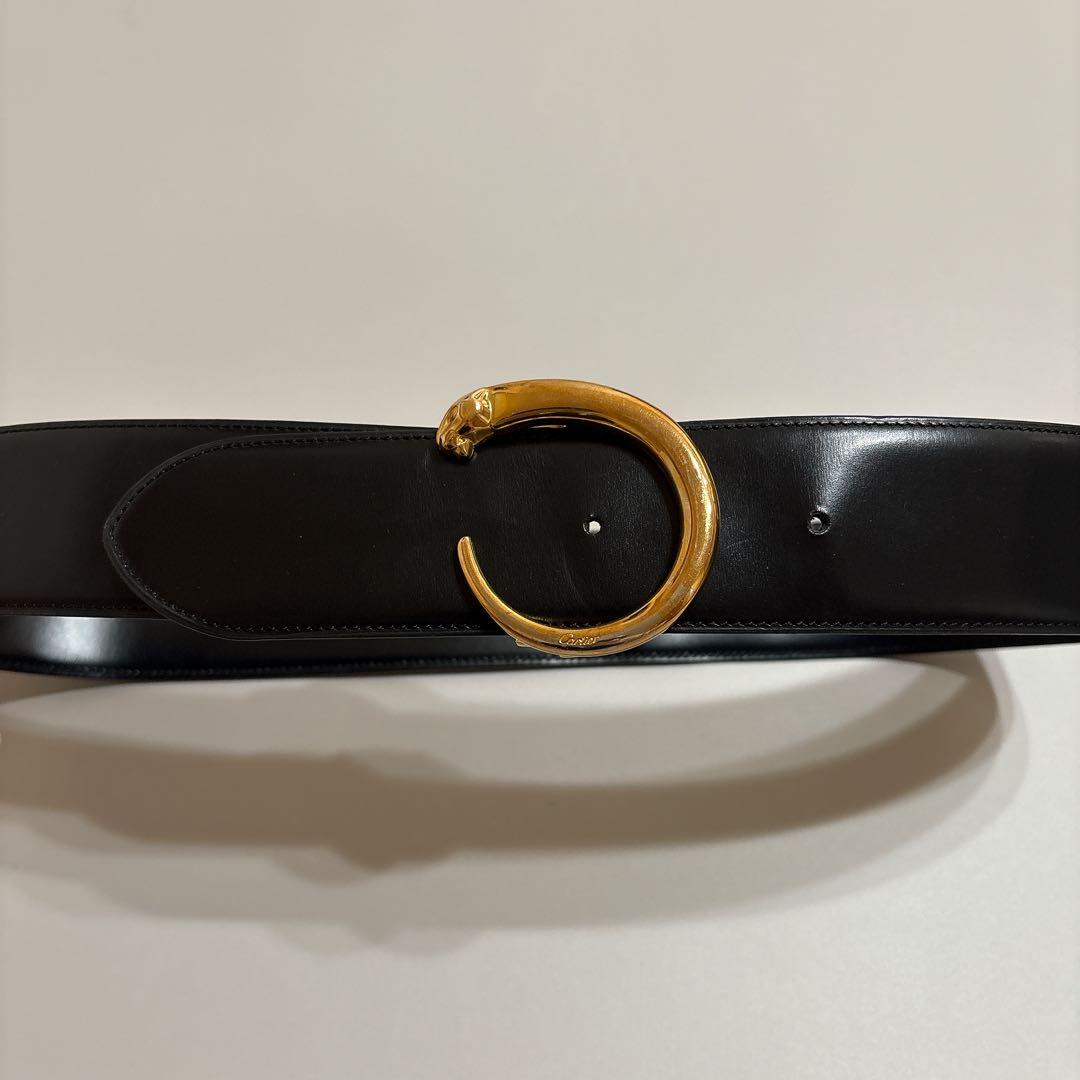 CARTIER カルティエ ベルト パンテール ゴールドフィニッシュバックル