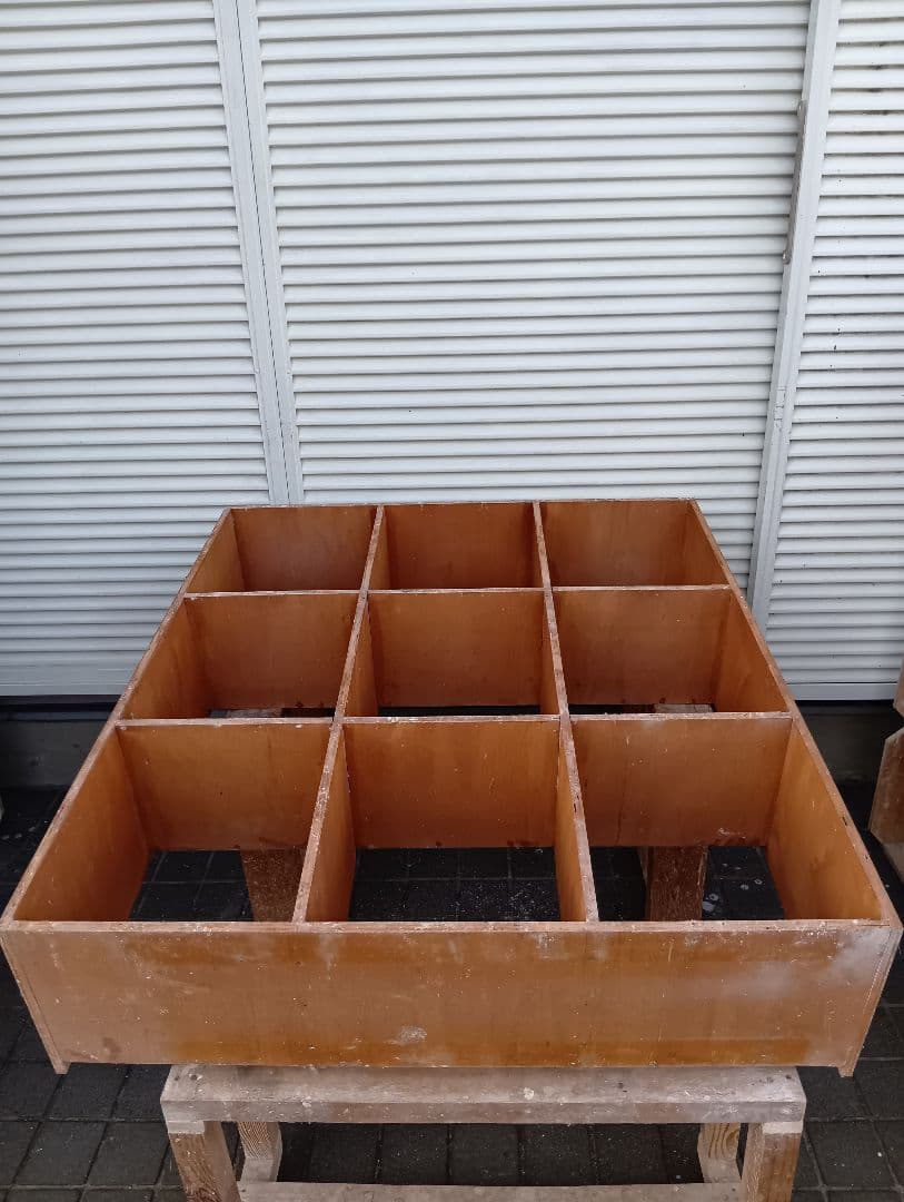 とまり木　レース鳩　マス目棚　鳩小屋　盆栽　苗木育成棚　工具棚　鳩道具　愛鳩の友