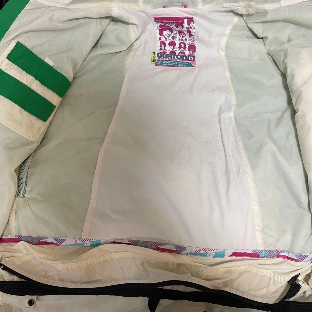 Burtonバートンスキーウェアスノーボードジャケットパーカーフード付緑グリーン