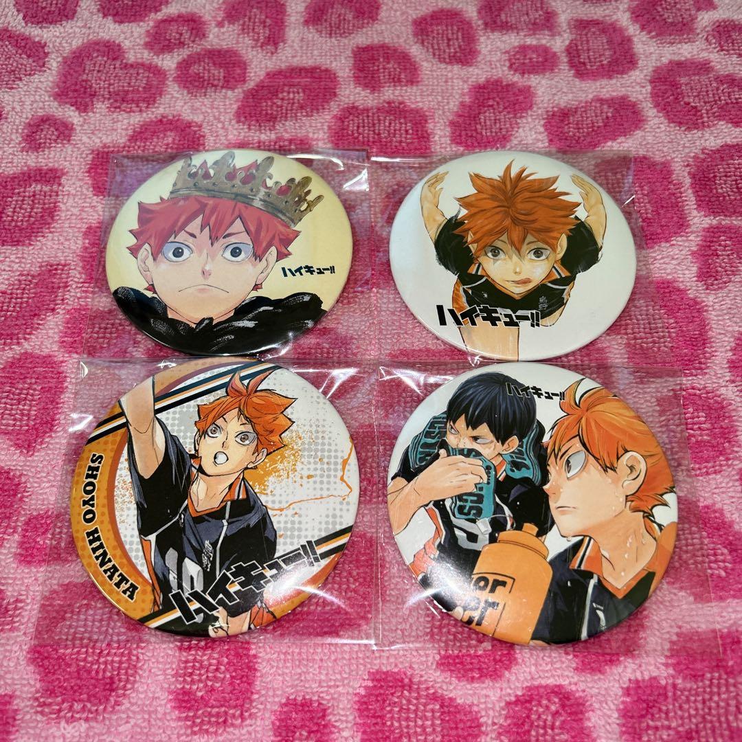 【ハイキュー!!】原作缶バッジ