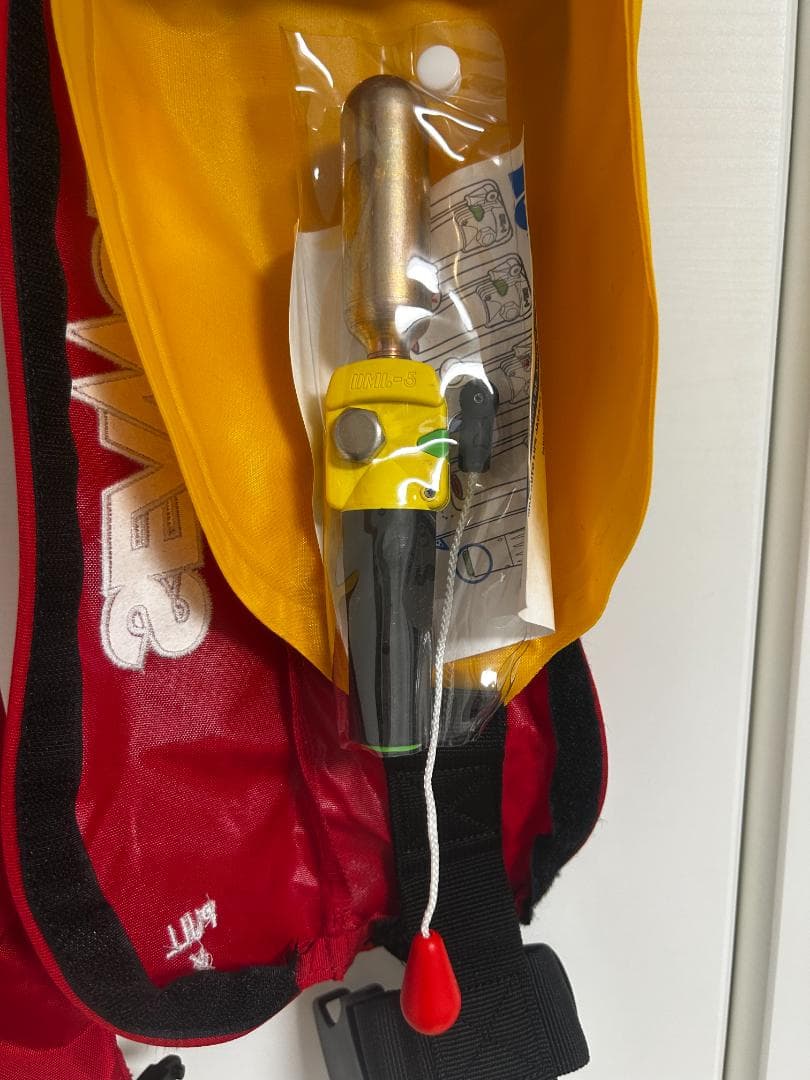 ライフジャケット 桜マーク SEAWOLF(シーウルフ) ②レッド