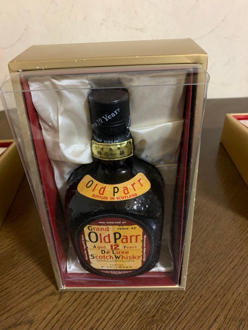 新品未開封　Old Parr 12年 スコッチウイスキー 3本セット
