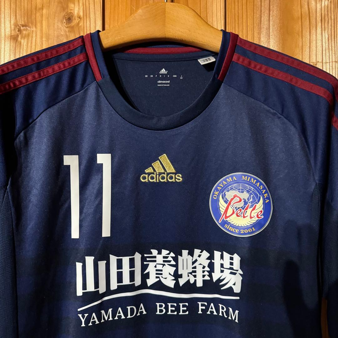 激レア★岡山湯郷Belle 11 松岡実希選手ユニフォーム 稀少XOサイズ