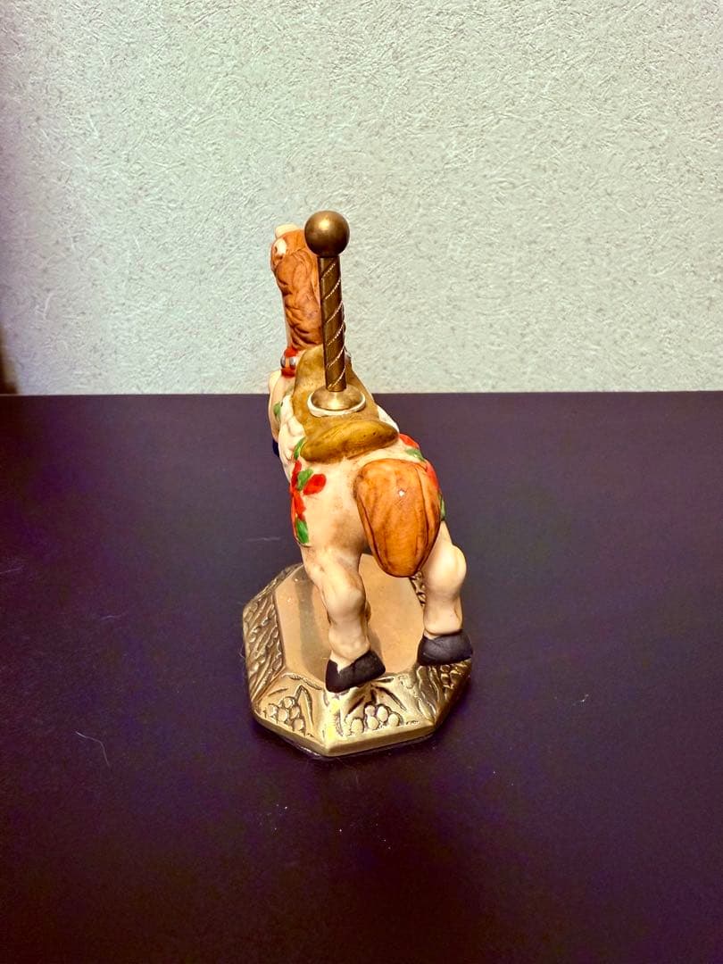 フランス　アンティーク　缶　メリーゴーランド　カルーセル　洋書　置物　本　貯金箱